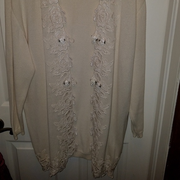 Magnet Art long cream sweater - Picture 4 of 6
